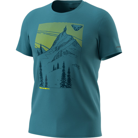 Dynafit Artist Series Dri Short Sleeve T-shirt Blue S Man
