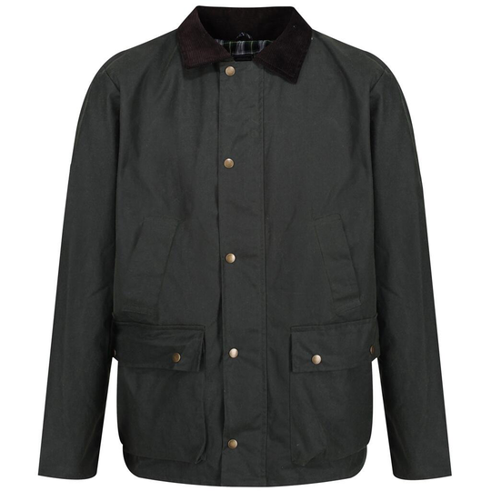 Mens Banbury Wax Jacket (dark Khaki)