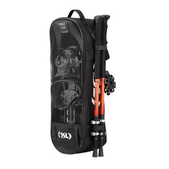 Large Deck Snowshoes Pack - Tsl 2.28 Hike Black - And Hike Alu 3 Poles