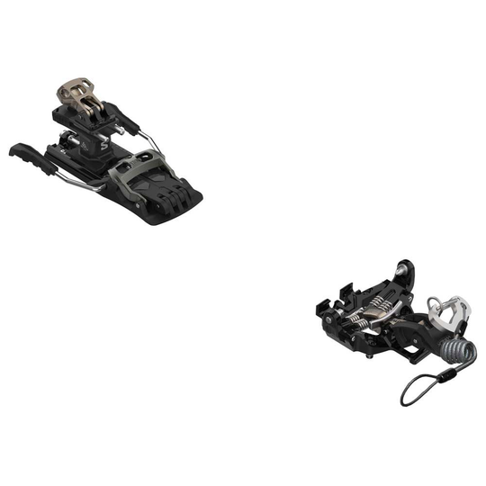 Salomon T Mtn Pure 110 Mm+leash&brake Touring Ski Bindings Black 110 mm