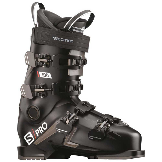 Salomon S/pro 100 Alpine Ski Boots Black 30.0-30.5