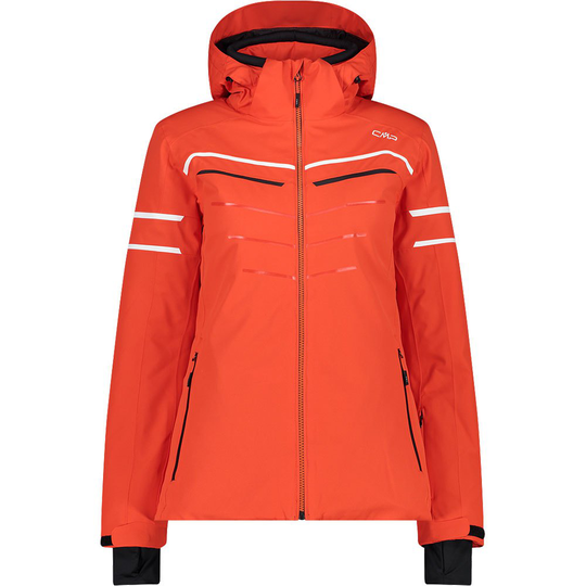 Cmp Zip Hood 31w0216 Jacket Orange 2XS Woman
