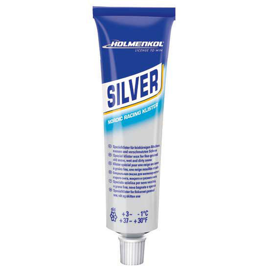 Holmenkol Klister silver +3°c/-1°c Wax 60 Ml Silver