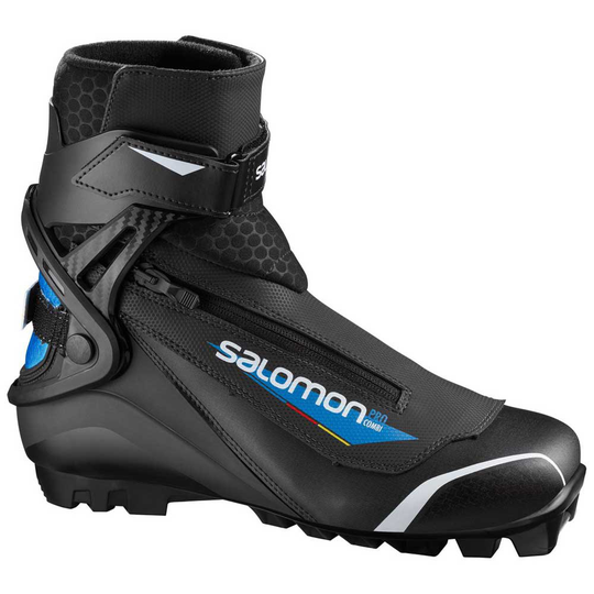 Salomon Pro Combi Pilot Nordic Ski Boots Black EU 44 2/3