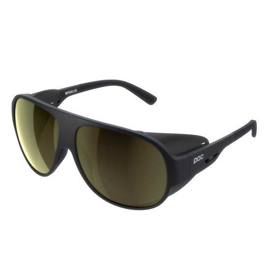 Poc Nivalis Sunglasses Black Brown / Silver Mirror/CAT2