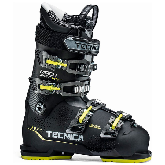 Tecnica Mach Sport Hv 90 Alpine Ski Boots Black 26.0
