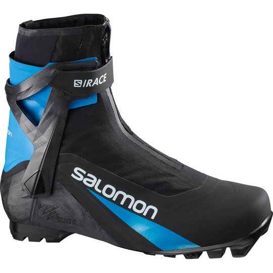 Salomon S/race Carbon Skate Pilot Nordic Ski Boots Black EU 45 1/3
