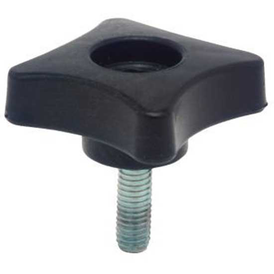 Swix T76ss Screw 6 Mm For Waxtables Black