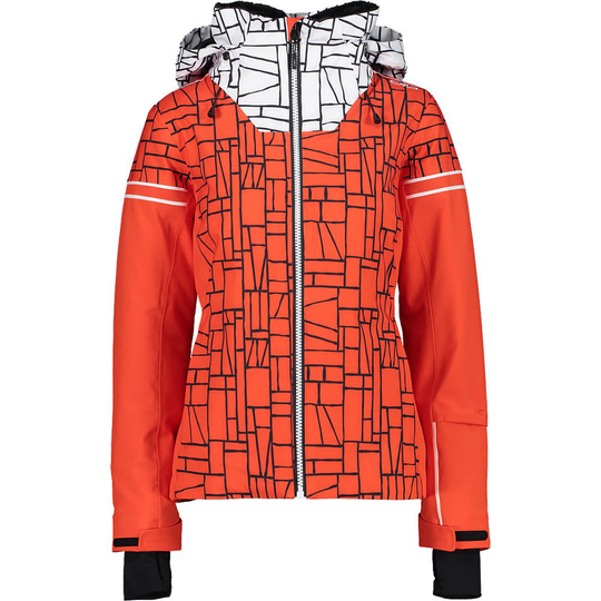 Cmp Fix Hood 31w0076 Jacket Orange 2XS Woman