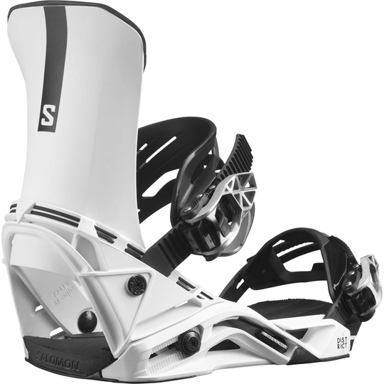 Salomon District Snowboard Bindings White M