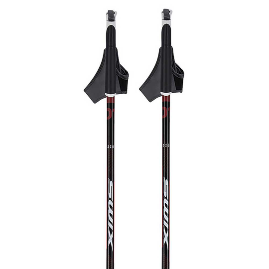 Swix Dynamic D1 Junior Alu Poles Black 100 cm