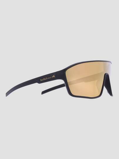 Red Bull SPECT Eyewear DAFT-007 Black Sunglasses smoke with gold mirror