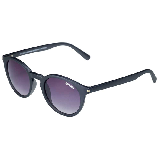 Sinner Patnem Woman Sunglasses Black PC Gradient Smoke/CAT3