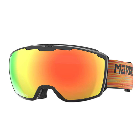 Marker Perspective+ Ski Goggles Black Red Plasma Mirror/CAT2+Clarity Mirror/CAT1