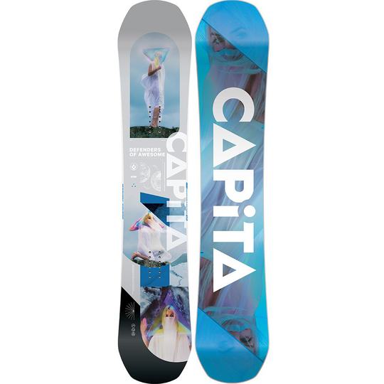 Capita Defenders Of Awesome Snowboard 161 Wide Multicolor 161