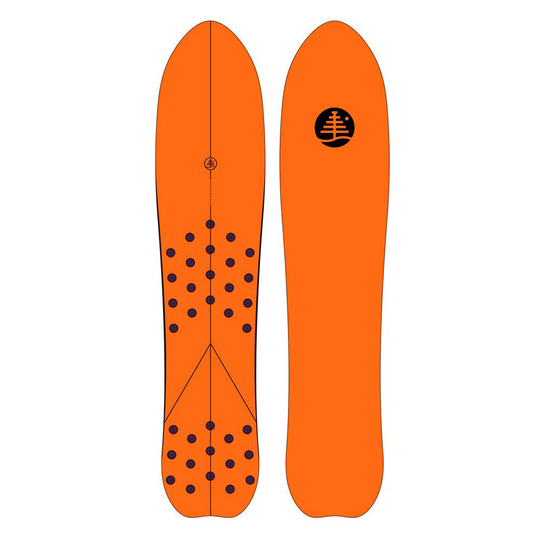 Burton Backseat Driver Snowboard Orange 140