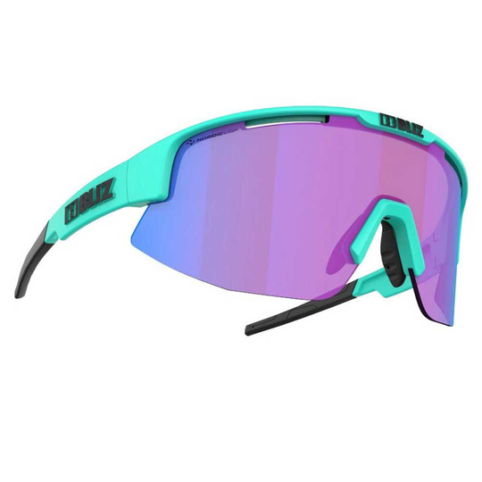 Bliz Matrix Nano Optics Nordic Light Sunglasses Green,Purple Begonia - Violet With Blue Multicoating/CAT2