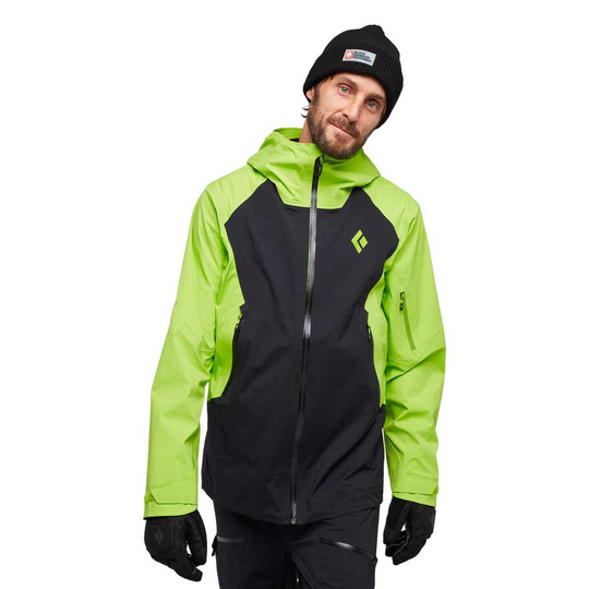 Black Diamond Recon Lt Stretch Jacket Green M Man