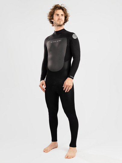 Rip Curl Omega 3/2 GB Back Zip Steamer Wetsuit black