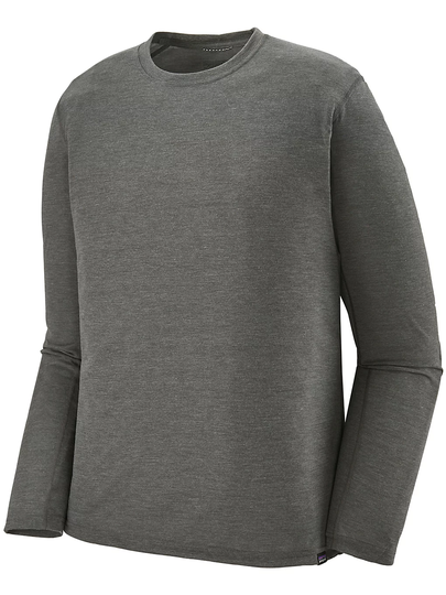 Patagonia Cap Cool Trail Longsleeve Lycra forge grey