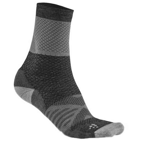 Craft Xc Warm Socks Black,Grey EU 34-36 Man