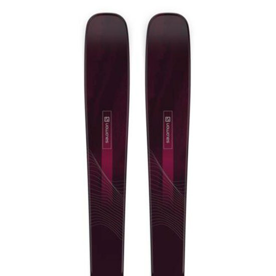 Salomon Stance 84 Alpine Skis Woman Red 175