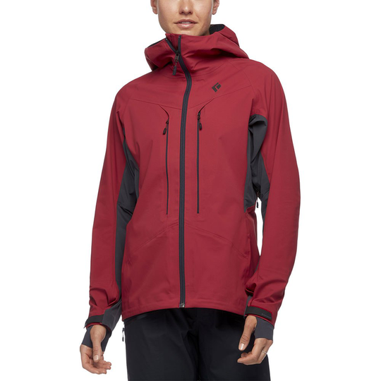 Black Diamond Dawn Patrol Hybrid Jacket Red S Woman