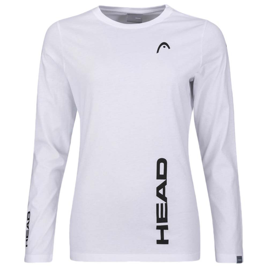 Head Promo Long Sleeve Jersey White S Woman