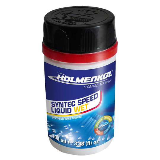 Holmenkol Syntec Speed Wet 0°c/-6°c Liquid Wax 100 Ml Multicolor