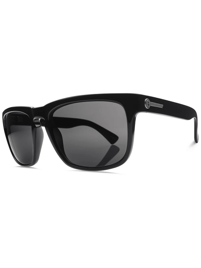 Electric Knoxville Gloss Black Sunglasses grey glass polarized