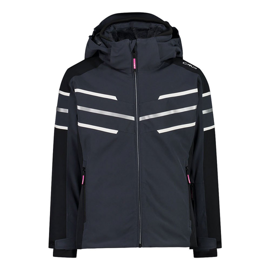 Cmp Girl Snaps Hood 31w0635 Jacket Grey 6 Years Boy