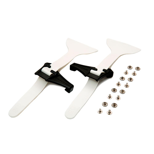 Pomoca Splitboard Tail Strap+rivets White
