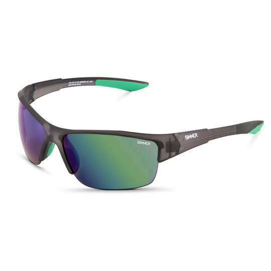 Sinner Reyes Cx Sunglasses Grey Green Oil/Orn/Clear Cx/CAT3