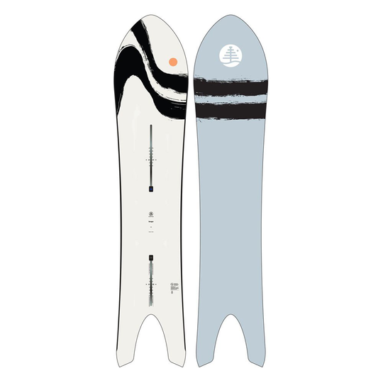 Burton Family Tree Forager Snowboard White 145