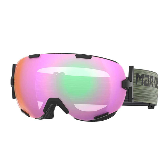 Marker Projector Ski Goggles Pink Clarity Mirror/CAT1