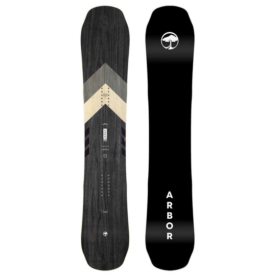 Arbor Coda Rocker Snowboard Black 156