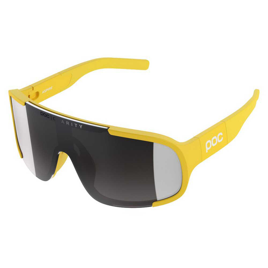 Poc Aspire Sunglasses Yellow Clarity Universal / Silver Mirror/CAT3