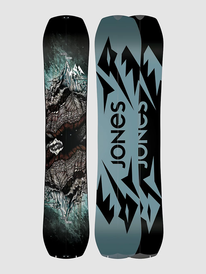 Jones Snowboards Mountain Twin 157 2023 Splitboard black