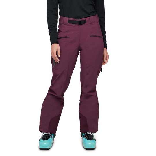 Black Diamond Recon Stretch Pants Purple L Woman