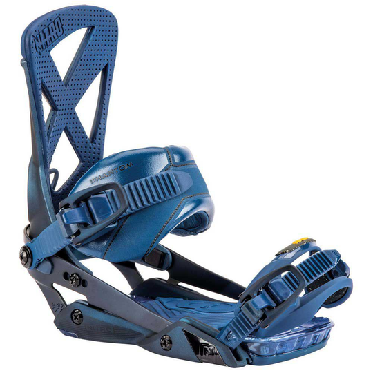 Nitro Phantom Snowboard Bindings Blue M