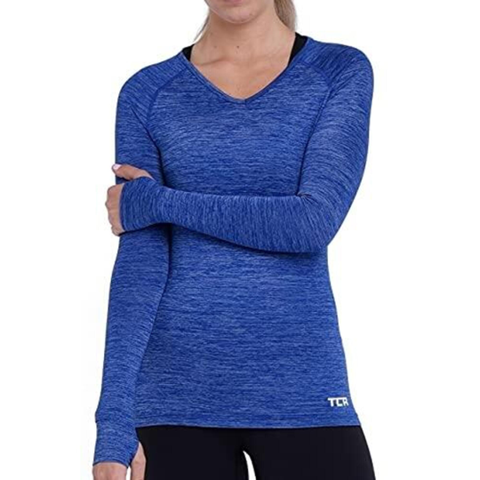 Women's Elle Long Sleeve V Neck Top