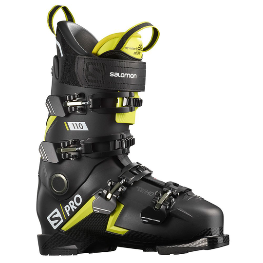 Salomon S/pro 110 Gripwalk Alpine Ski Boots Black 26.0-26.5