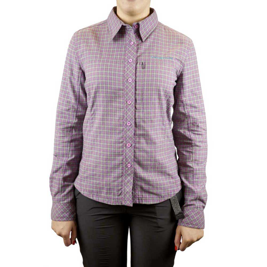 Trangoworld Gisors Long Sleeve Shirt Pink L Woman