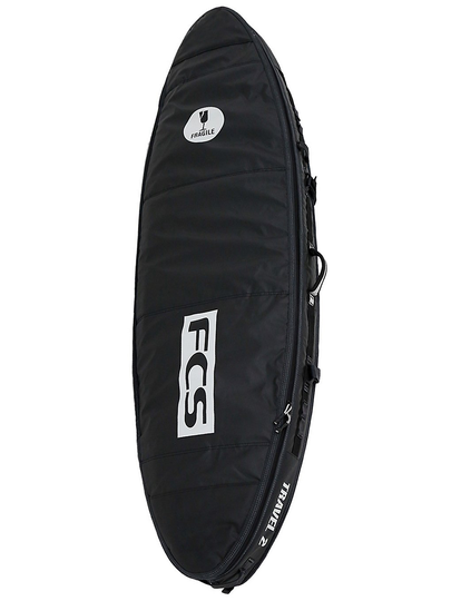 FCS Travel 2 All Purpose 6'7 Surfboard Bag grey