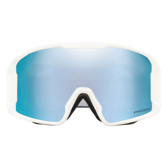 Oakley Line Miner M Prizm Snow Ski Goggles White Prizm Snow Sapphire/CAT3