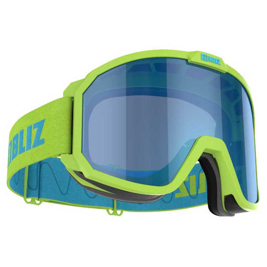 Bliz Rave Ski Goggle Green Brown With Blue Multicoating/CAT3