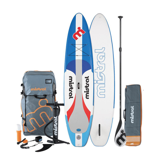 Mistral Adventure Dsfl Inflatable Paddleboard Set