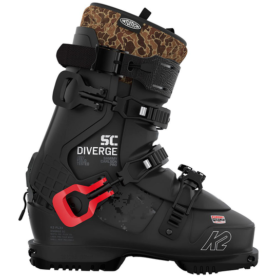 K2 Diverge Sc Alpine Ski Boots Black 26.5