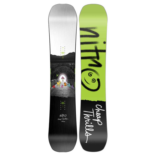 Nitro Cheap Trills Rental Snowboard Multicolor 148