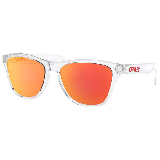 Oakley Frogskins Xs Prizm Sunglasses Clear Prizm Ruby/CAT3